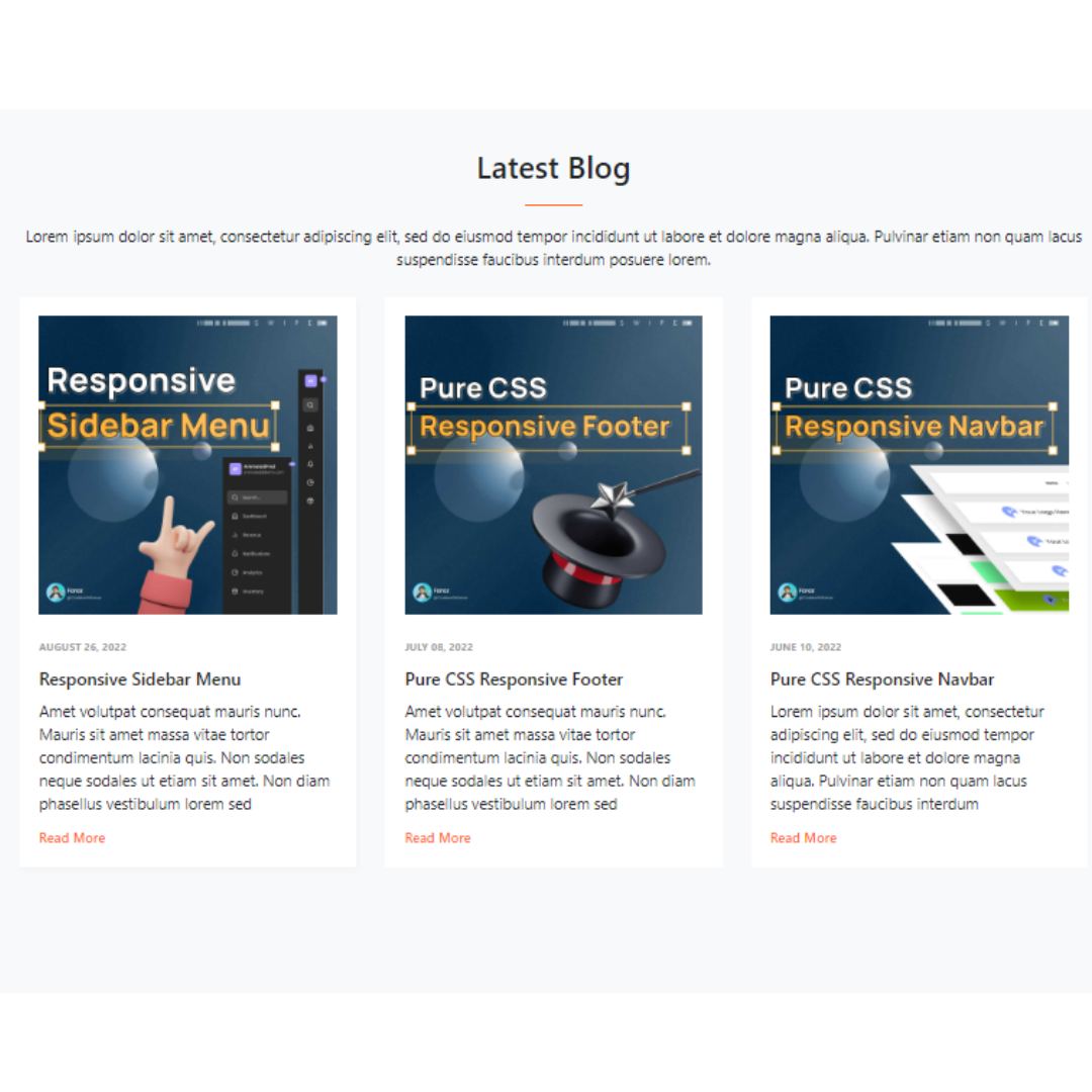 create simple responsive blog cards with bootstrap 4.jpg